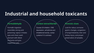 Formaldehyde Injuries Comprehensive Overview of Miscellaneous Poisons and Foodborne Toxins in ...
