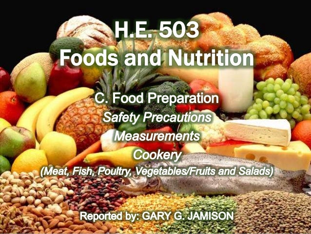 food preparation