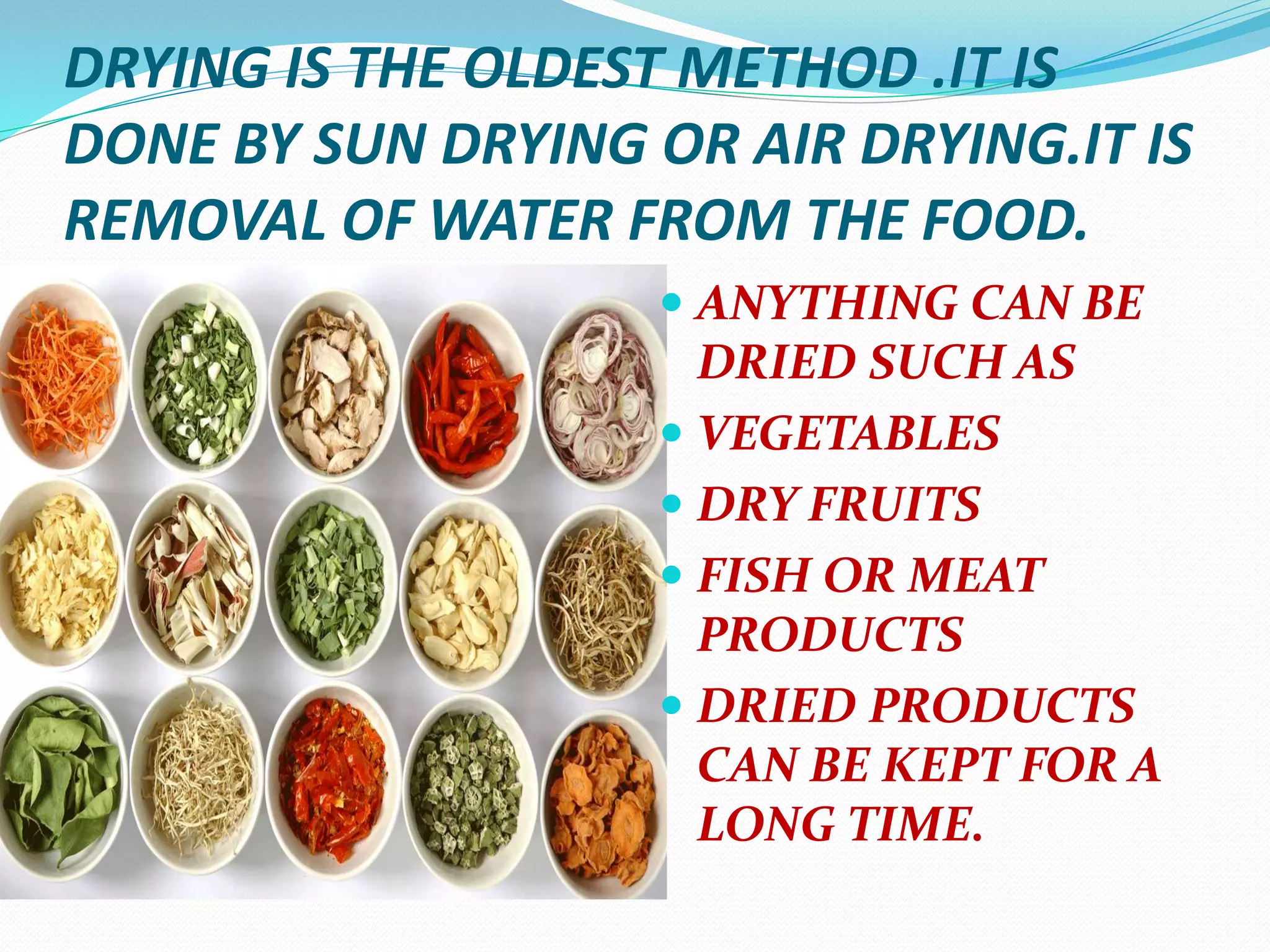 Food preservation. | PPTX