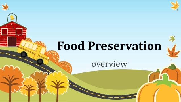Food preservation - FooD Preservation 1 638