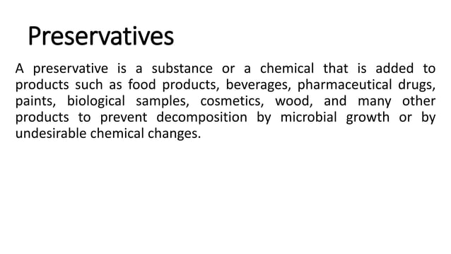 Food Preservation Pdf