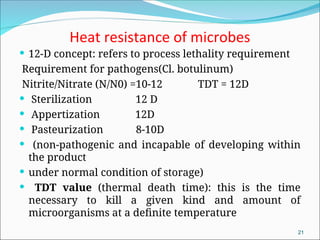 Appertization FOOD PRESERVATION factors affecting ..ppt