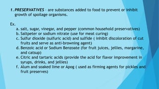 Food preservation, PROCESSING AND LABELLING | PPTX