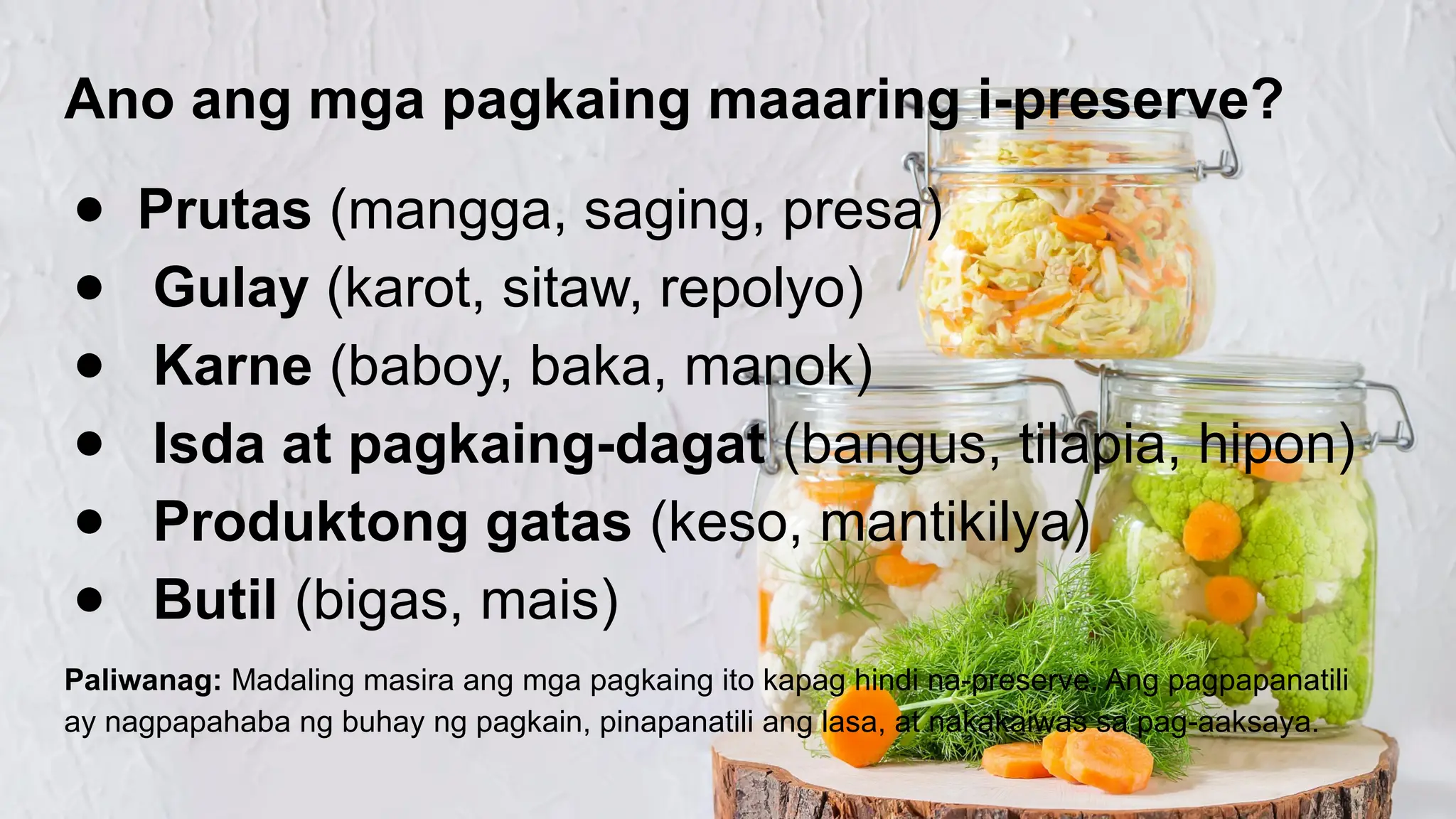 Epp Grade 6 Quarter 1 Week 8 Food Preservation Ppt Pptx