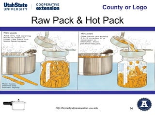 Raw Pack & Hot Pack




     http://homefoodpreservation.usu.edu   14
 