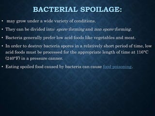 Spore Food food_processing-1.ppt