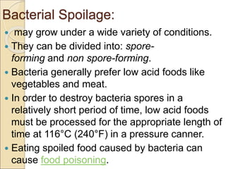 Spore Food food_processing-1.ppt