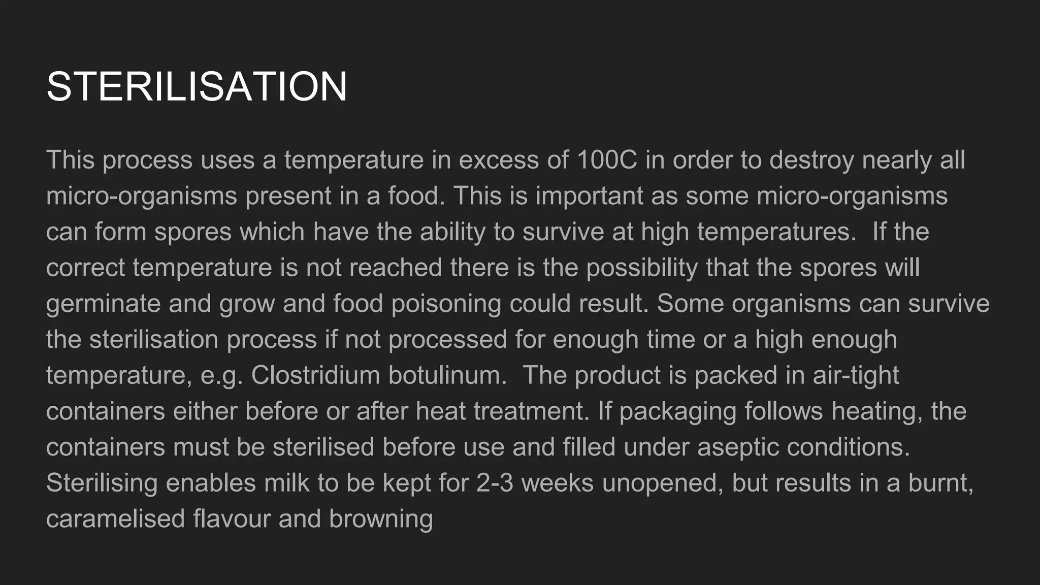 Food processing, types , advantages , explanation | PPTX
