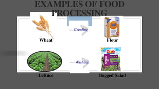 Types Of Process Food Food Processing and the three types of processed foods | PPTX
