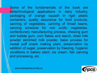 Food Processing & Agro Based Industries