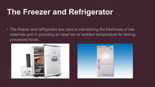 The Freezer and Refrigerator
 