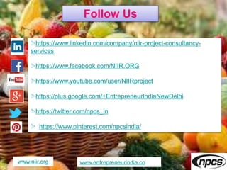 www.niir.org
Follow Us
www.entrepreneurindia.co
 