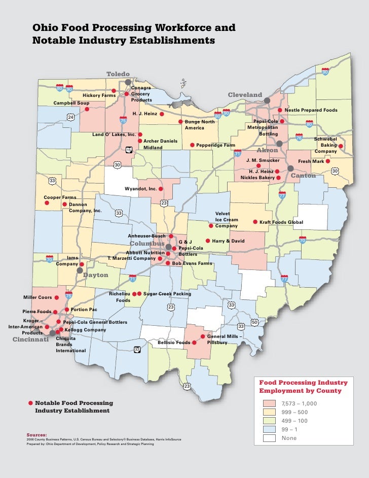 Ohio Food Processing Packaging Industry Brochure