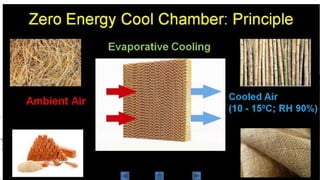 ZERO ENERGY COOL CHAMBER
 
