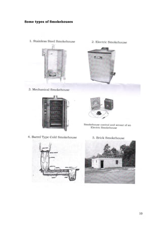 10
Some types of Smokehouses
 