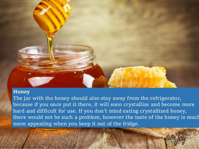 Foods You Should Never Refrigerate