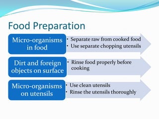 Food Preparation