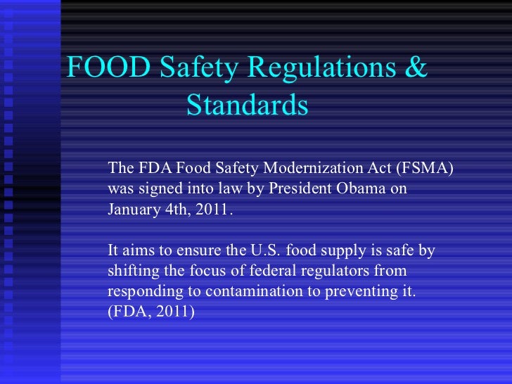 Food Service Regulations Are Issued By Food Service Regulations Are Issued By