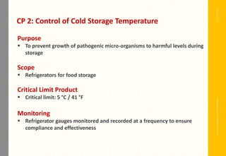 Critical Control Point (CCP): https://www.facebook.com/delhindra/ | PDF