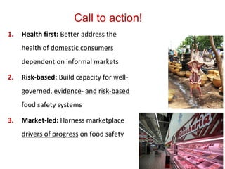 Sustained food safety action for improved nutrition and health of Africans