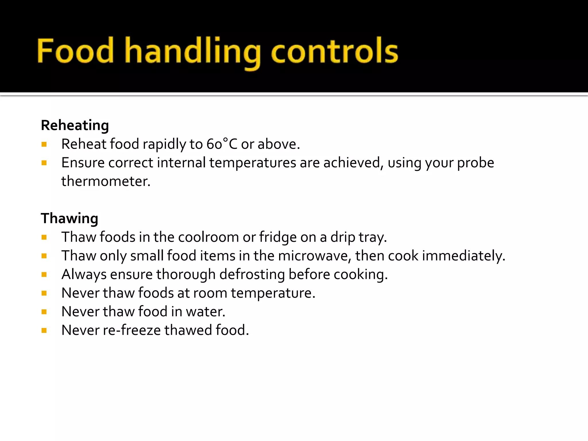 Food safety and hygiene | PPTX