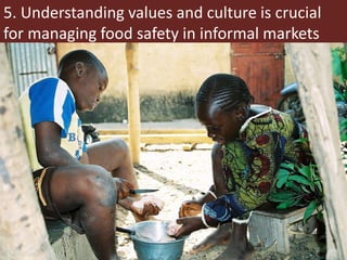 Food safety and informal markets: Animal products in sub-Saharan Africa