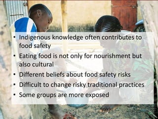 Food safety and informal markets: Animal products in sub-Saharan Africa