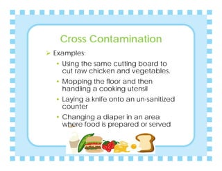 Food safety and_sanitation_for_cacfp_slide_print | PDF