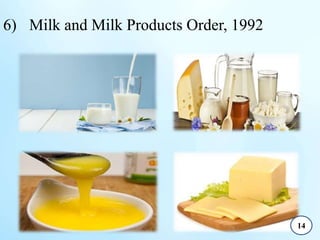 6) Milk and Milk Products Order, 19926) Milk and Milk Products Order, 1992
14
 