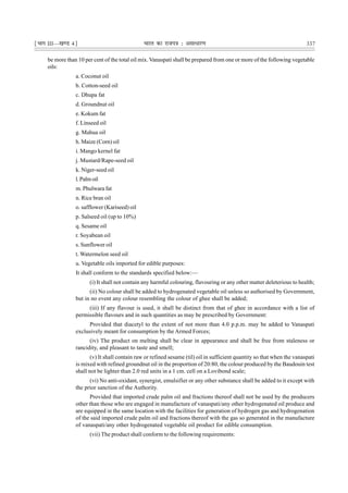 Food safety and standards (food product standards and food additives ...