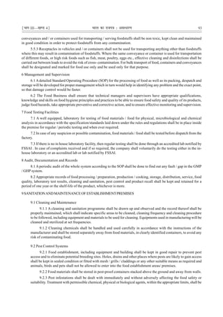Food safety and standards (licensing and registration of food ...