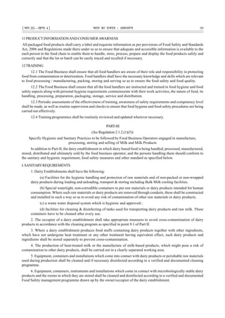 Food safety and standards (licensing and registration of food ...