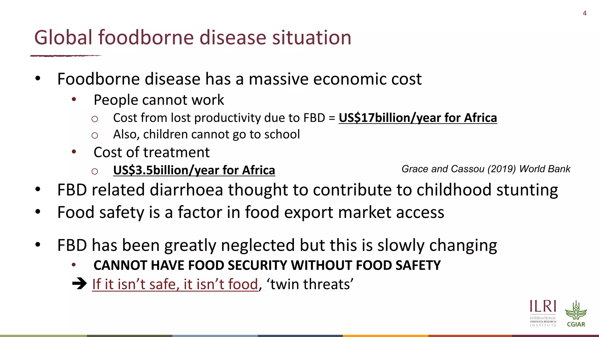 Global food safety: Situation and challenges | PPTX