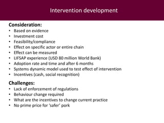 Food safety from a global perspective to a country perspective addressing challenges along smallholder pig systems in Vietnam