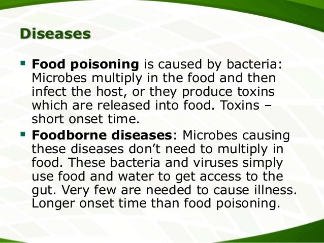 Onset Time For Bacterial Food Poisoning Onset Time For Bacterial Food Poisoning