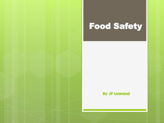 Containing food safety with the right containers: Part 1 - Safe Food & Water