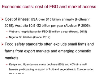 Why food safety matters for development: agri-food system perspective
