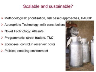 Why food safety matters for development: agri-food system perspective