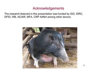 Why food safety matters for development: agri-food system perspective