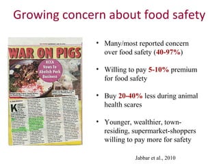 Food safety: Why the game has changed
