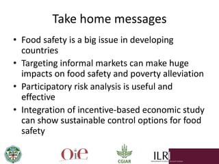 Food safety issues and scientific advances related to animal-source foods