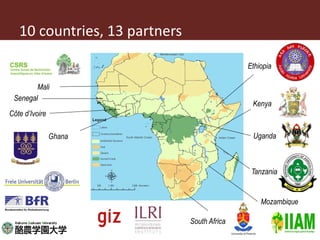 Milk, meat and fish—More than just food: Current research on food safety in sub-Saharan Africa