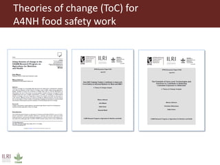 Food safety interventions: economic and health outcomes and impacts