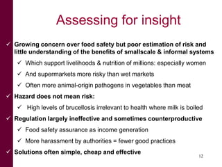 Research for agricultural approaches in farm to fork management of food safety