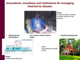 Research for agricultural approaches in farm to fork management of food safety