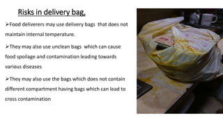 Food safety issue in food delivery | PPTX