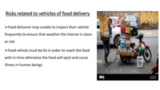 Food safety issue in food delivery | PPTX