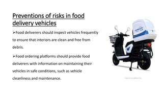 Food safety issue in food delivery | PPTX