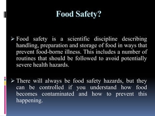 Food Safety Management Systems (FSMS) | PPTX