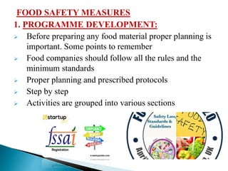 Food safety measures and programmes | PPTX